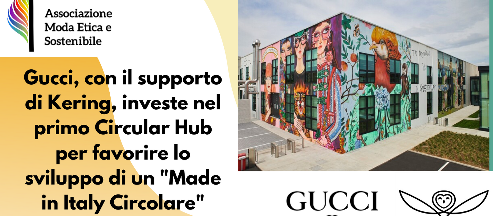 Gucci, con il supporto di Kering, investe nel "Made in Italy Circolare"